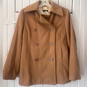 J. Crew Women's Camel Peacoat